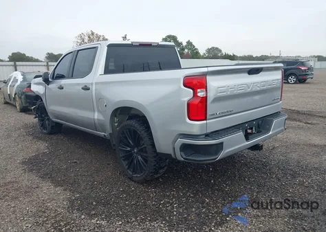 2022 Chevrolet Silverado 1500 Ltd 2Wd Short Bed Custom z USA, uszkodzony, nr VIN 3GCPWBEK8NG160729